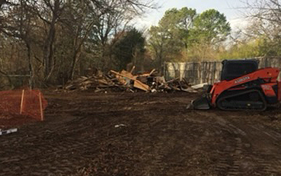 Bobcat Work - Denton County, Texas