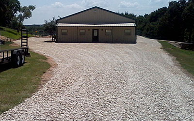 Gravel Driveway Installs - Denton County